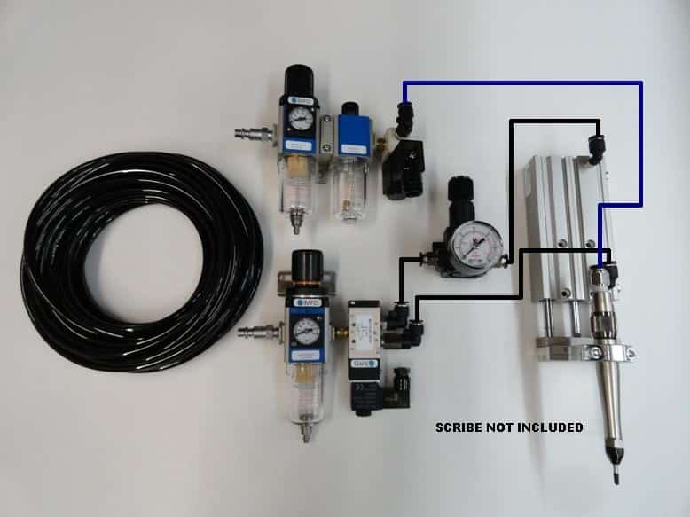 CNC Air Scribe Aseembly